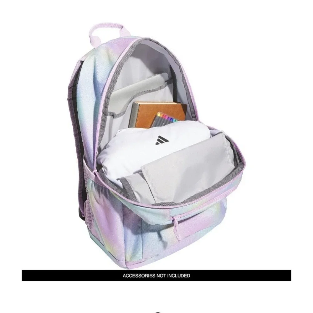 NEW adidas Affiliate Backpack School Work Everyday Gradient Lilac Purple‎